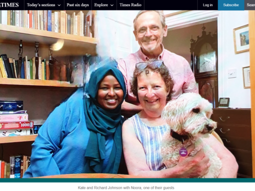 We filled our empty nest with refugees